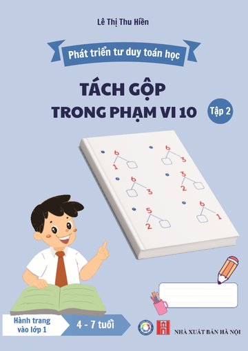 Bìa Tập 2: Tách gộp trong phạm vi 10